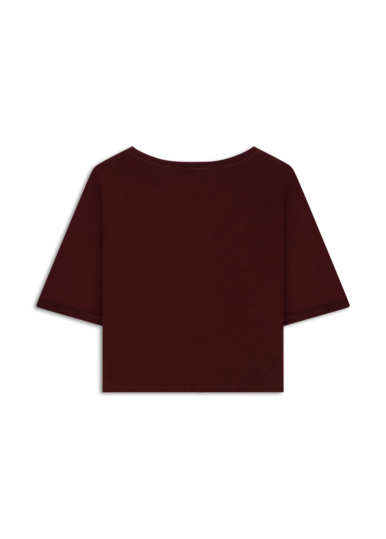 Blusa Ellus Shield Patch Bordeaux