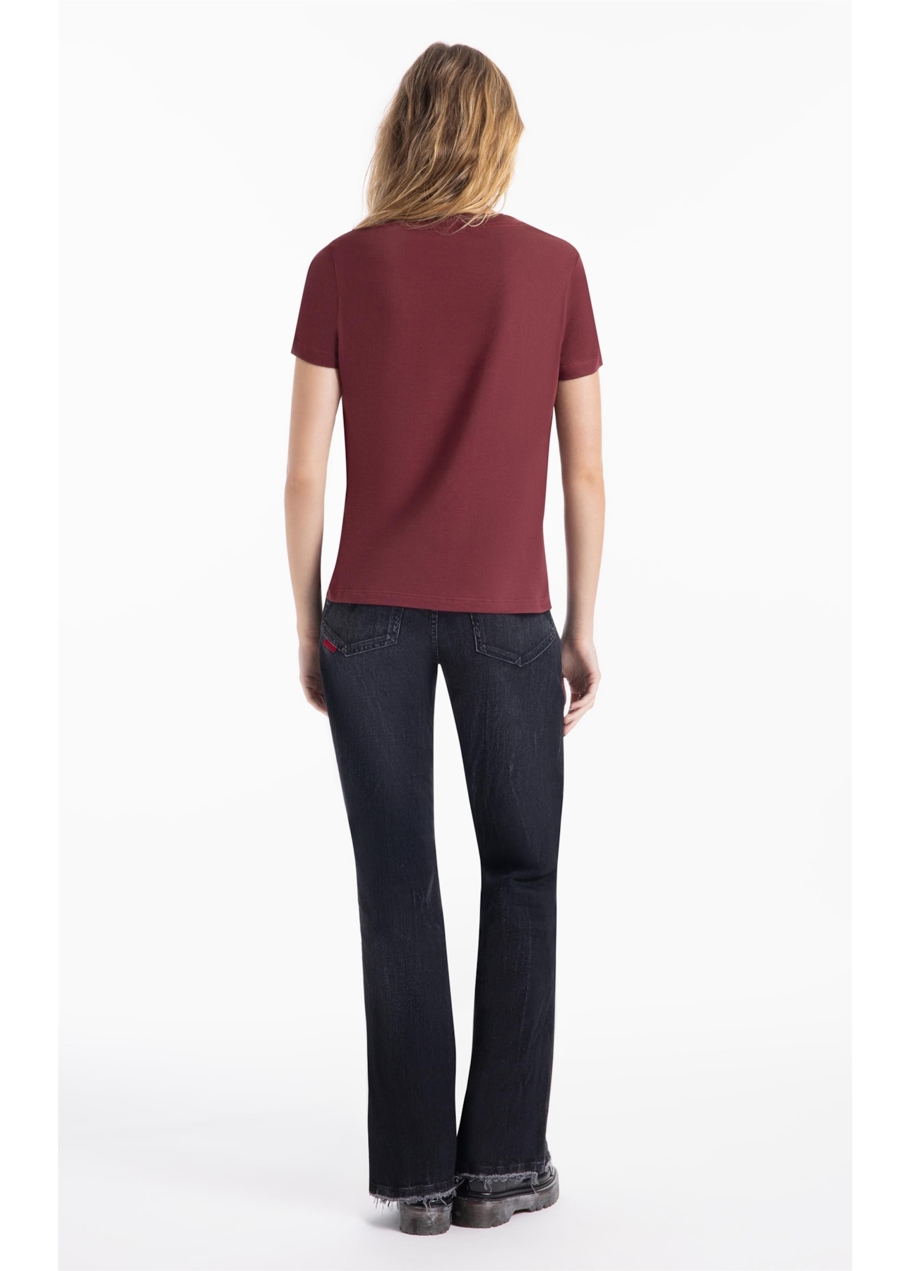Blusa Ellus Shine Degrade Vinho