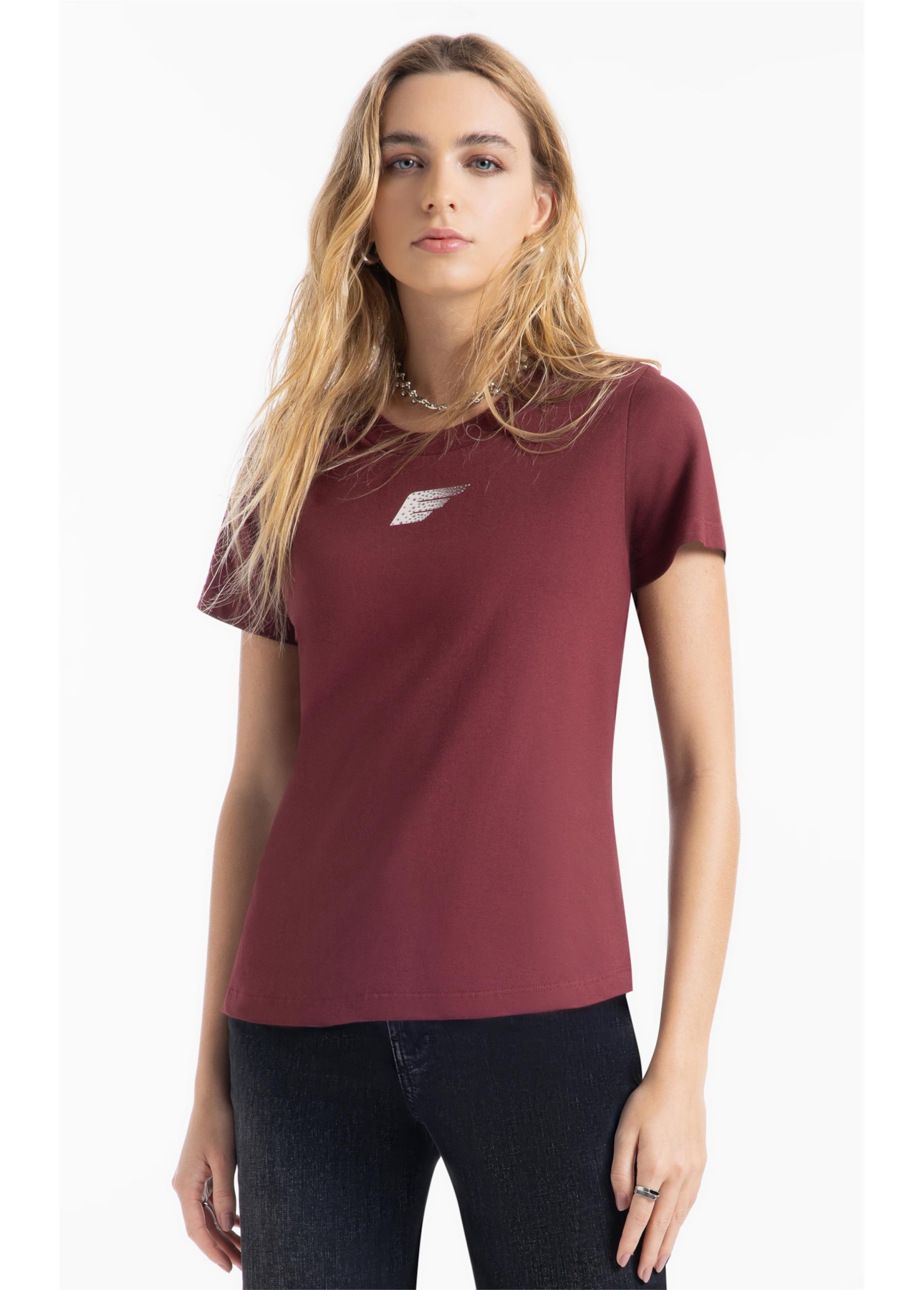 Blusa Ellus Shine Degrade Vinho