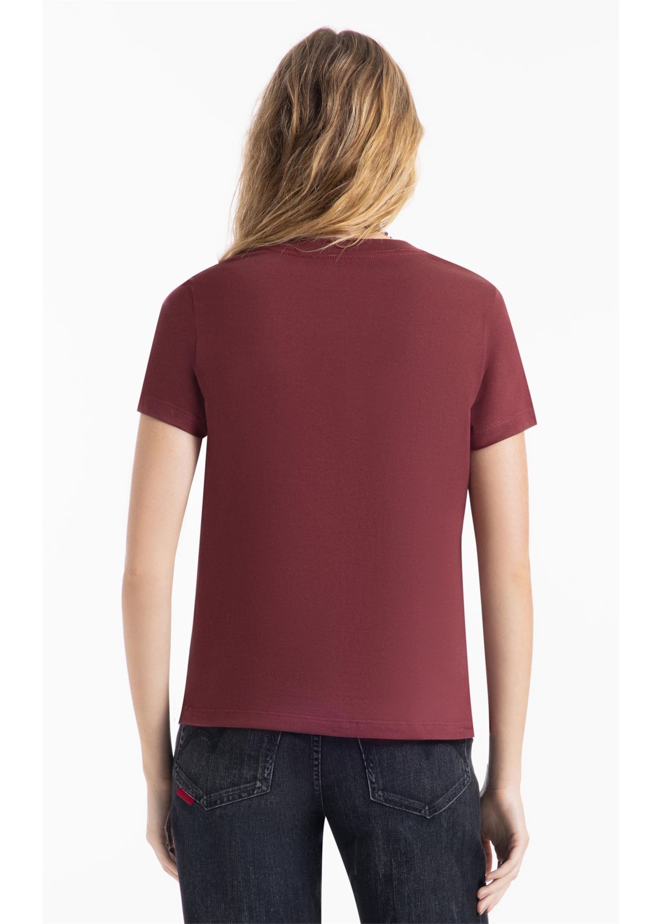 Blusa Ellus Shine Degrade Vinho
