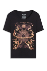 Blusa Ellus Solar System Preto