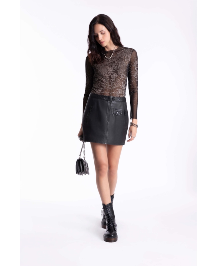 Blusa Ellus Tattoo Old School Classic Preto