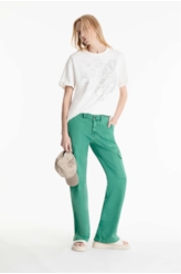 Blusa Ellus Tiger Boxy Off White