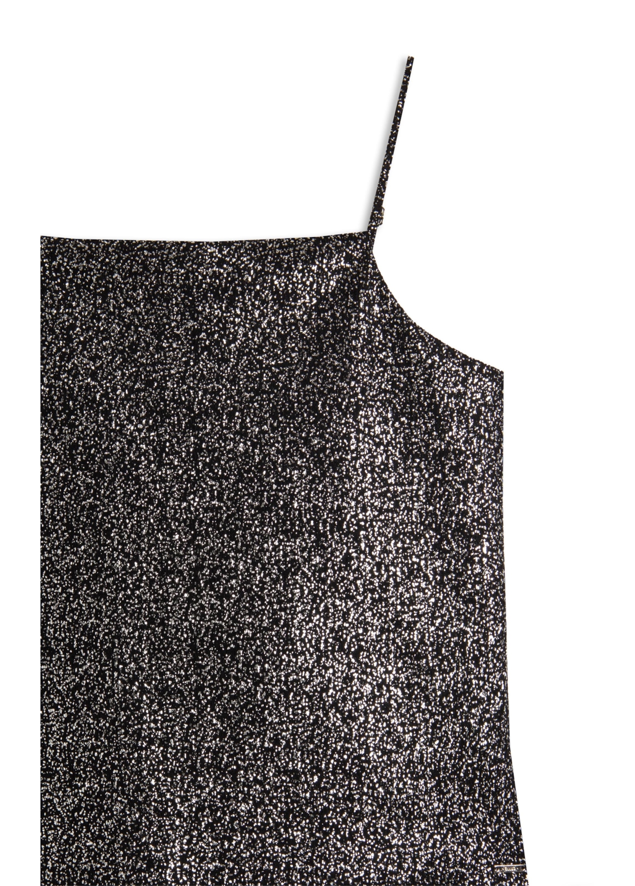 Blusa Ellus Top Degage Foil Preto