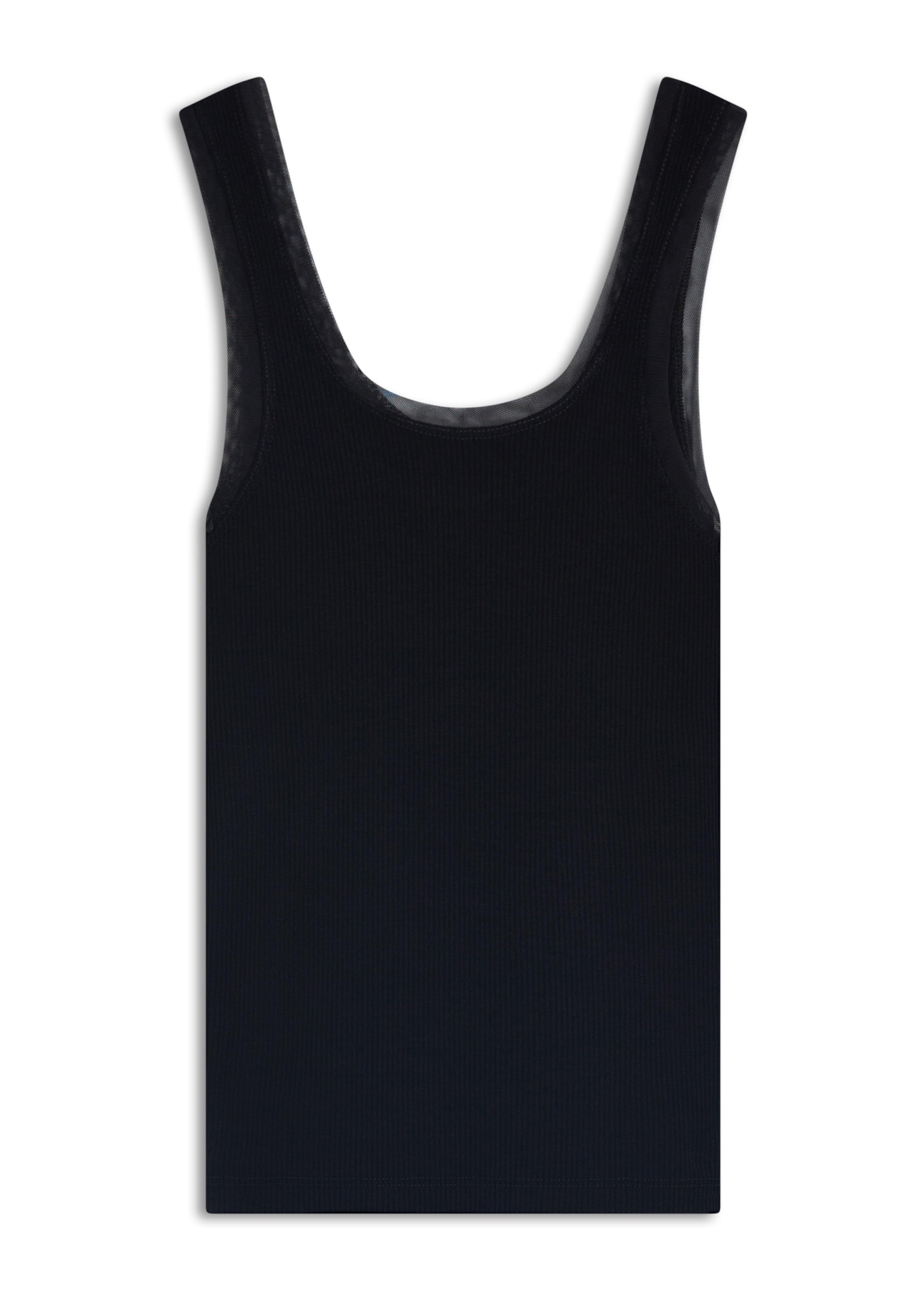 Blusa Ellus Tule Details Regata Preto
