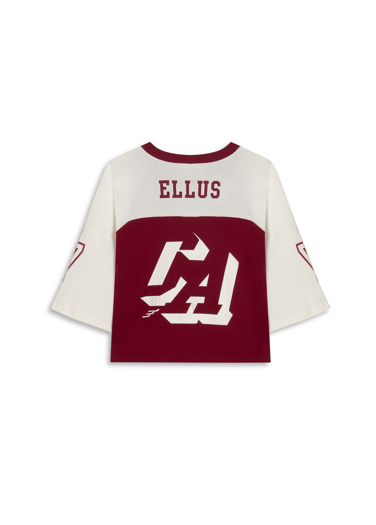 Blusa Ellus Venice Beach Raglan Vinho