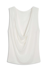 Blusa Ellus Visco Degage Off White