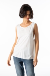 Blusa Ellus Visco Degage Off White