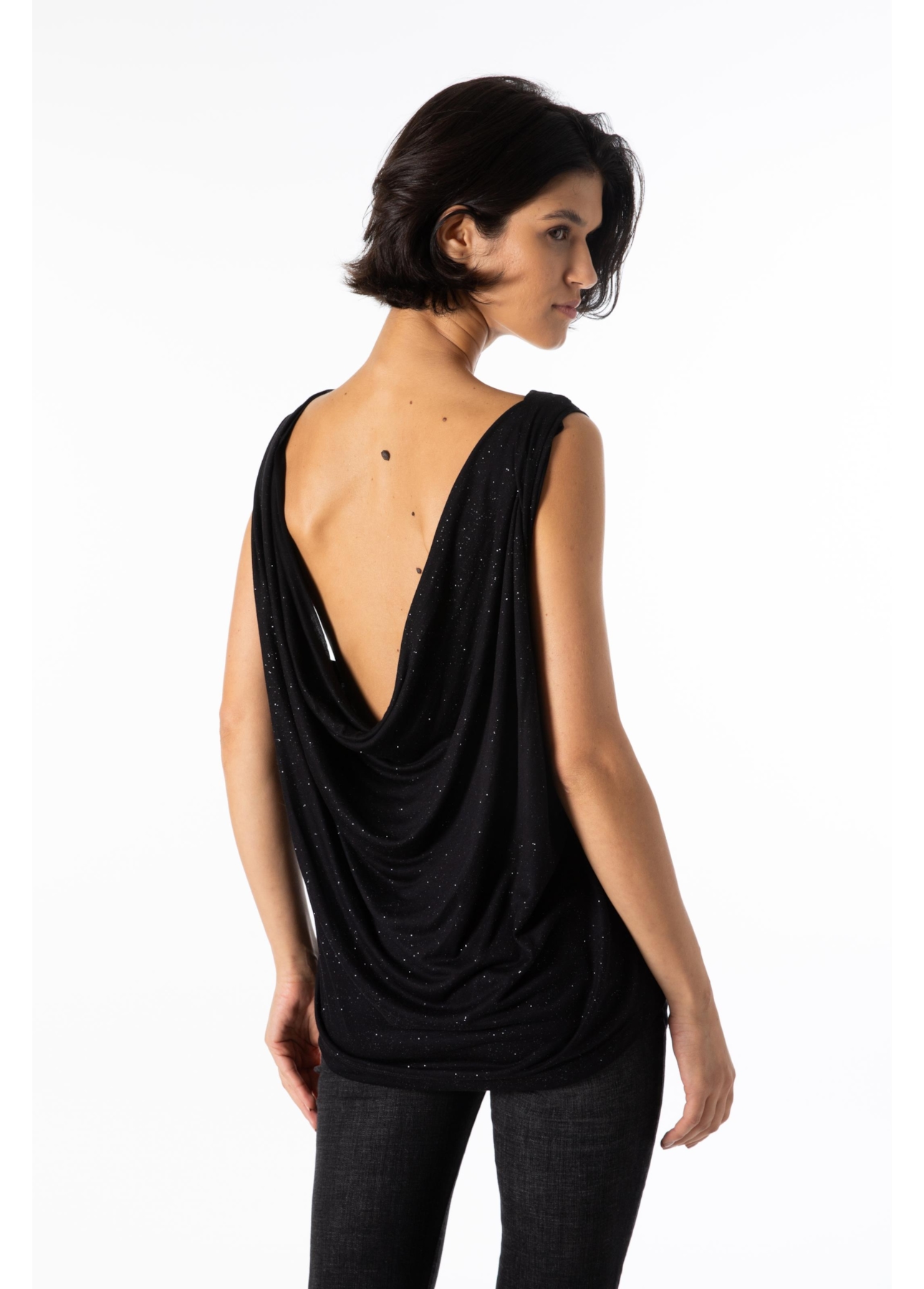 Blusa Ellus Visco Degage Preto