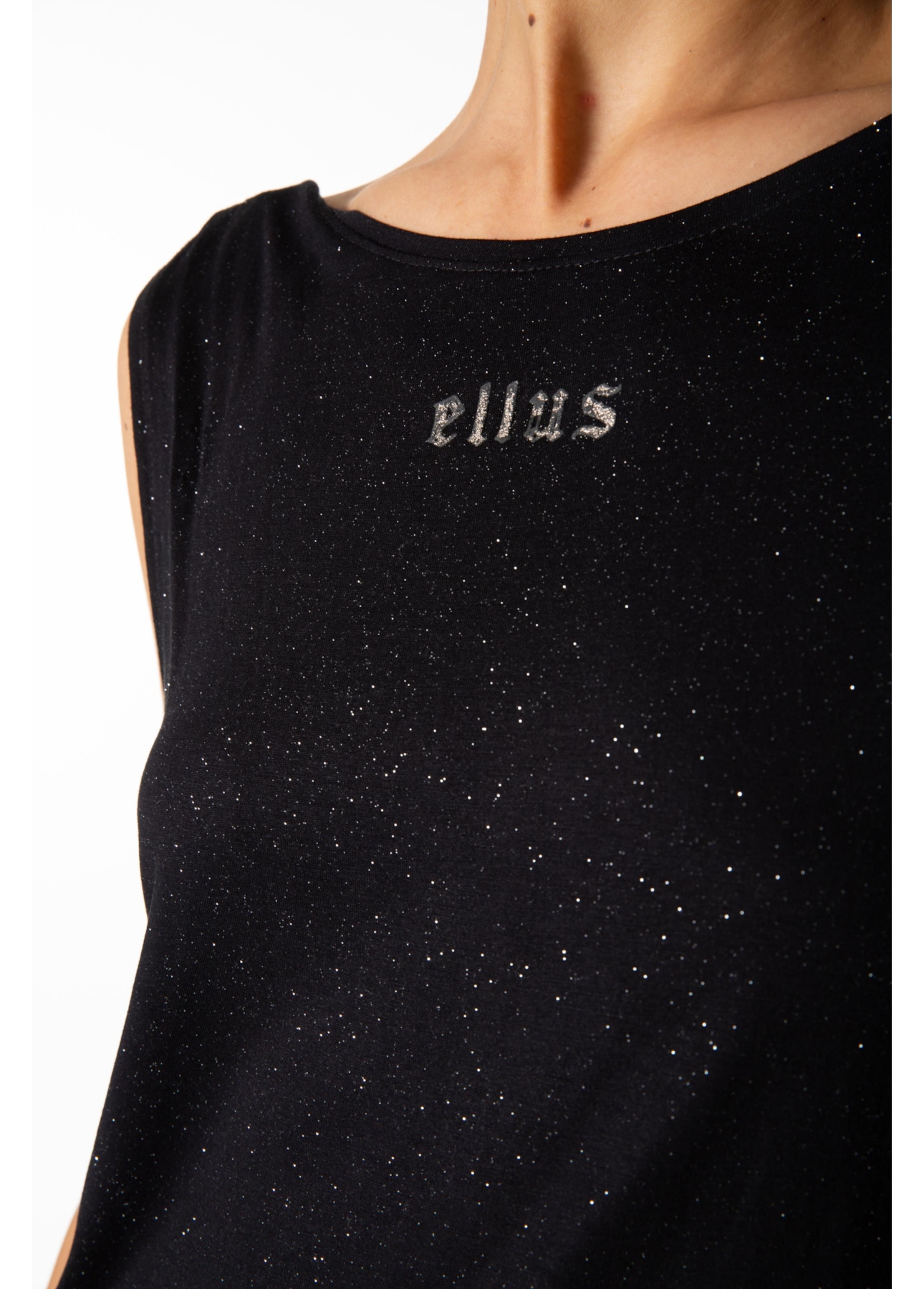 Blusa Ellus Visco Degage Preto
