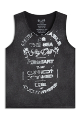 Blusa Ellus Visco Stay Chill Sleeveless Preto