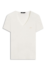 Blusa Ellus Viscolinho Basic Off White