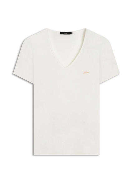 Blusa Ellus Viscolinho Basic Off White