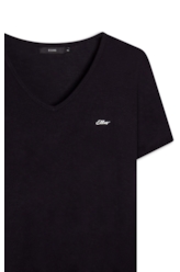 Blusa Ellus Viscolinho Basic Preto