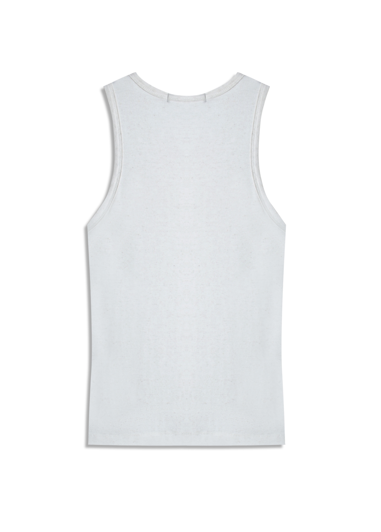 Blusa Ellus Viscotricot Sleeveless Natural
