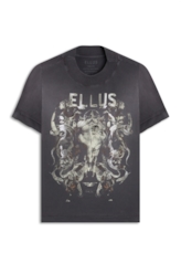 Blusa Ellus Wrath Animals Preto
