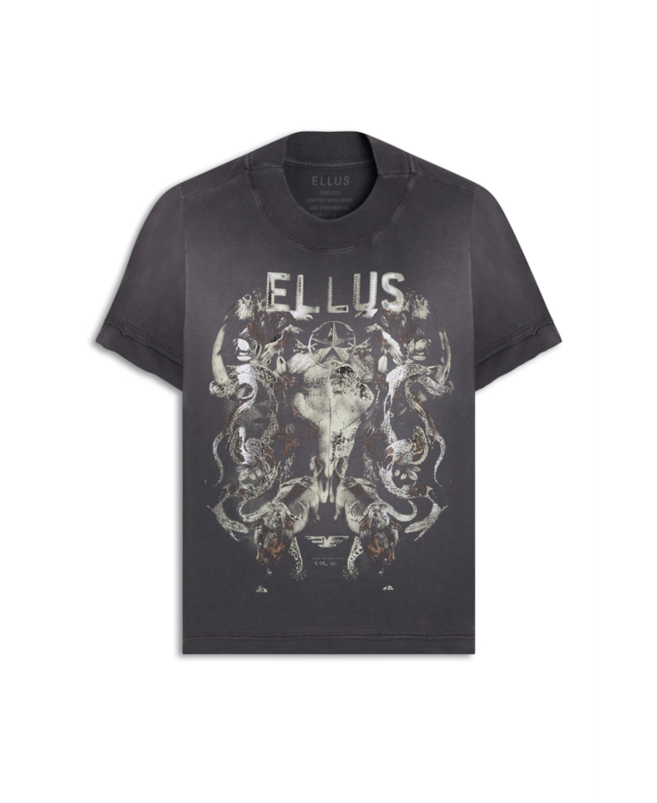 Blusa Ellus Wrath Animals Preto