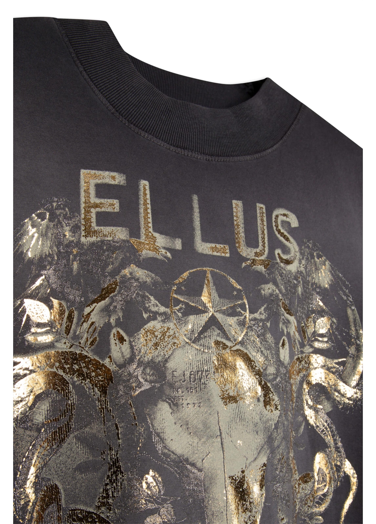 Blusa Ellus Wrath Animals Preto