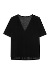 Blusa Fine Mix Silt Preto
