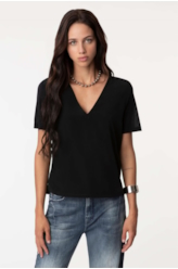 Blusa Fine Mix Silt Preto