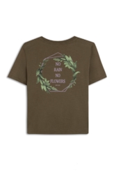 Blusa Flame No Rain Washed Musgo