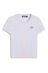 Blusa Flame Recortes Trancador Branco