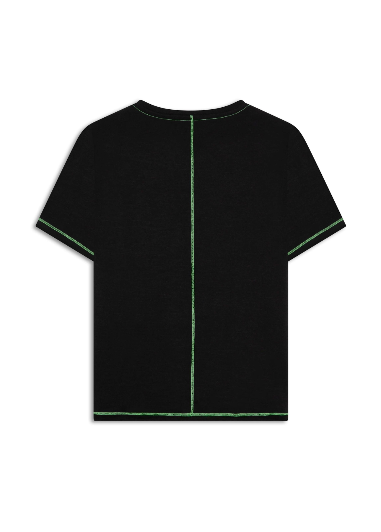 Blusa Flame Recortes Trancador Preto