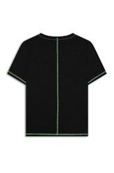 Blusa Flame Recortes Trancador Preto