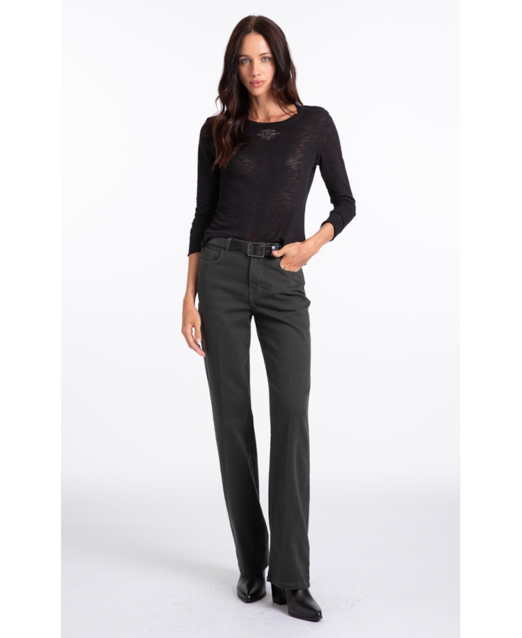 Blusa Flame Stamp Preto