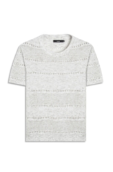 Blusa Flame Texture Natural