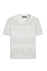 Blusa Flame Texture Natural
