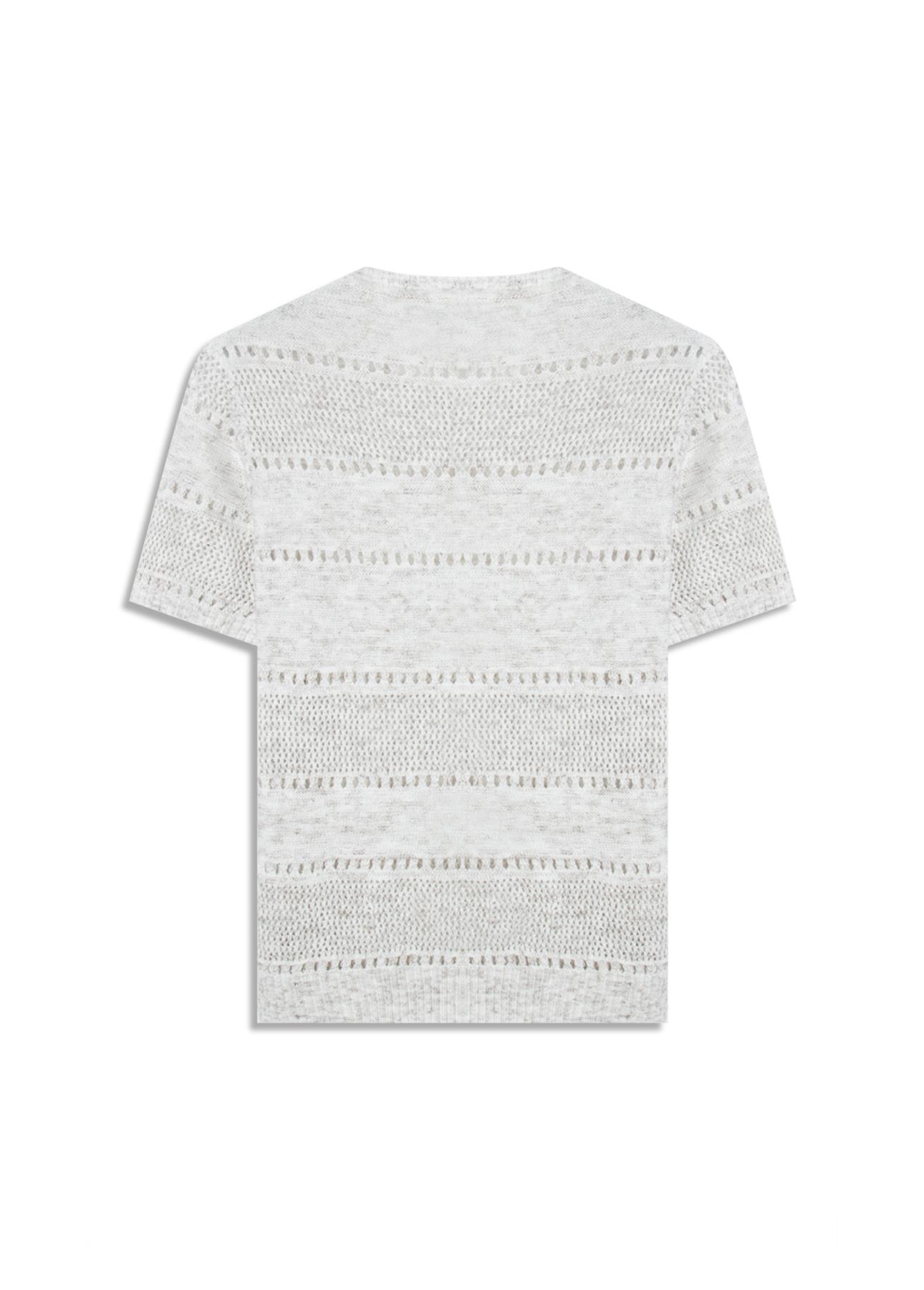 Blusa Flame Texture Natural