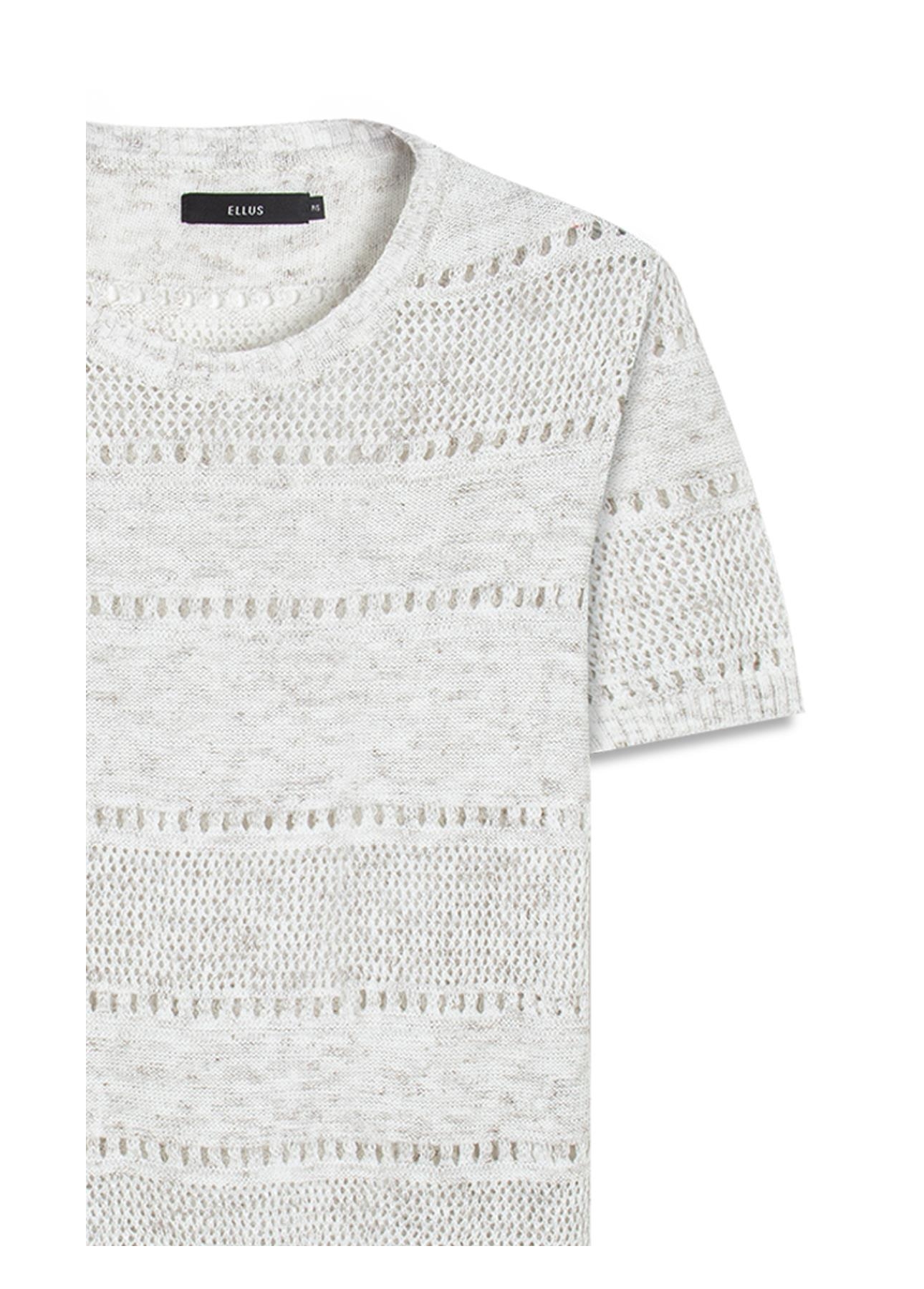 Blusa Flame Texture Natural