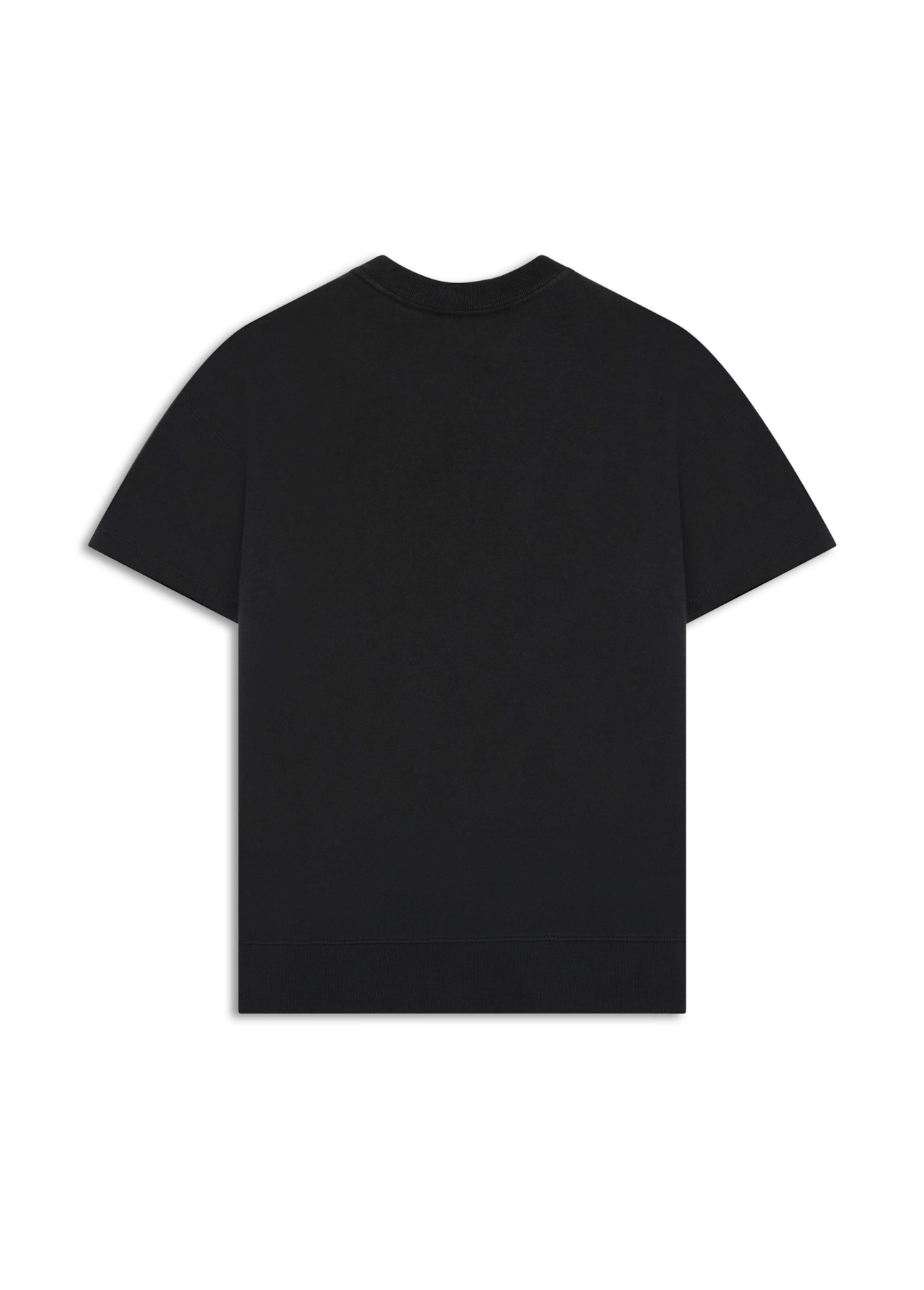 Blusa Fleece Ejd Boxy Preto