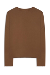 Blusa Fleece Transgressions Ellus Capuccino