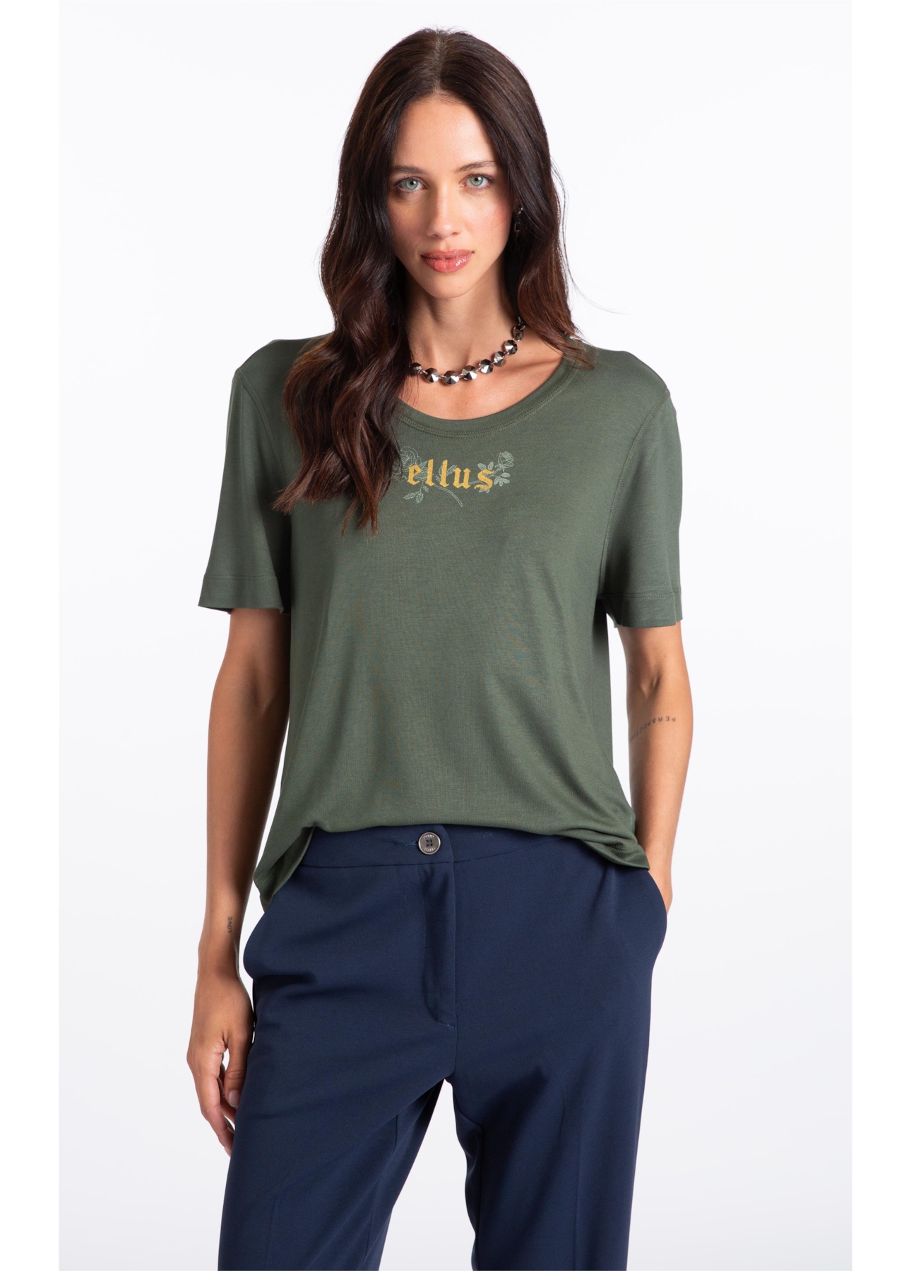 Blusa Floral Gothic Floresta