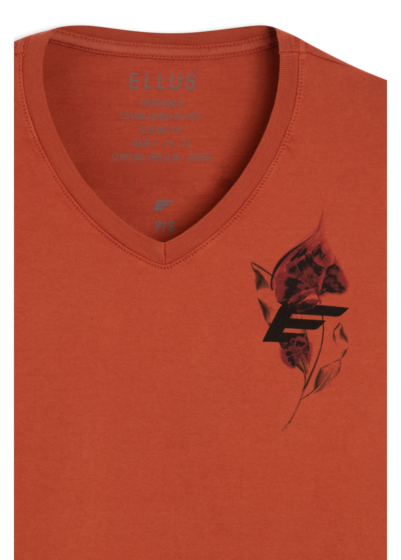 Blusa Flower Burn Terra