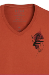 Blusa Flower Burn Terra
