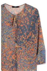 Blusa Flowers Petroleo