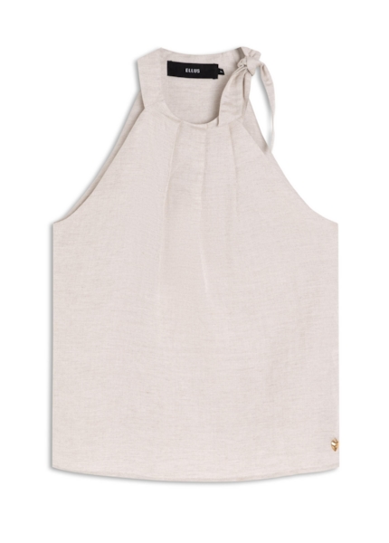 Blusa Fresh Pleats Gelo