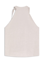 Blusa Fresh Pleats Gelo