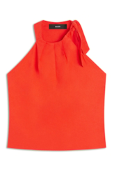 Blusa Fresh Pleats Laranja