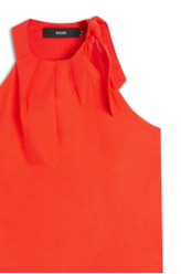 Blusa Fresh Pleats Laranja