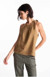 Blusa Fresh Pleats  Verde Oliva