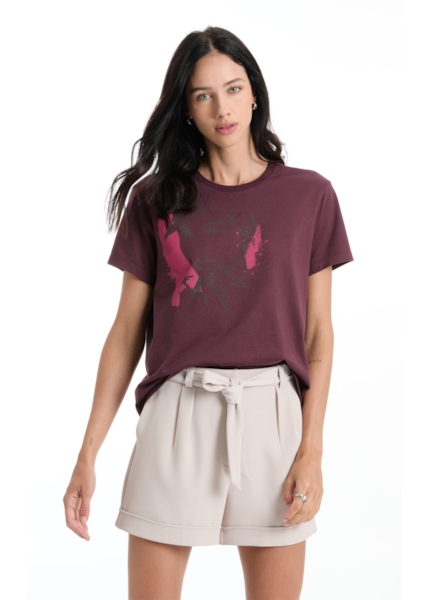 Blusa Gallery Sawings Profile Roxo