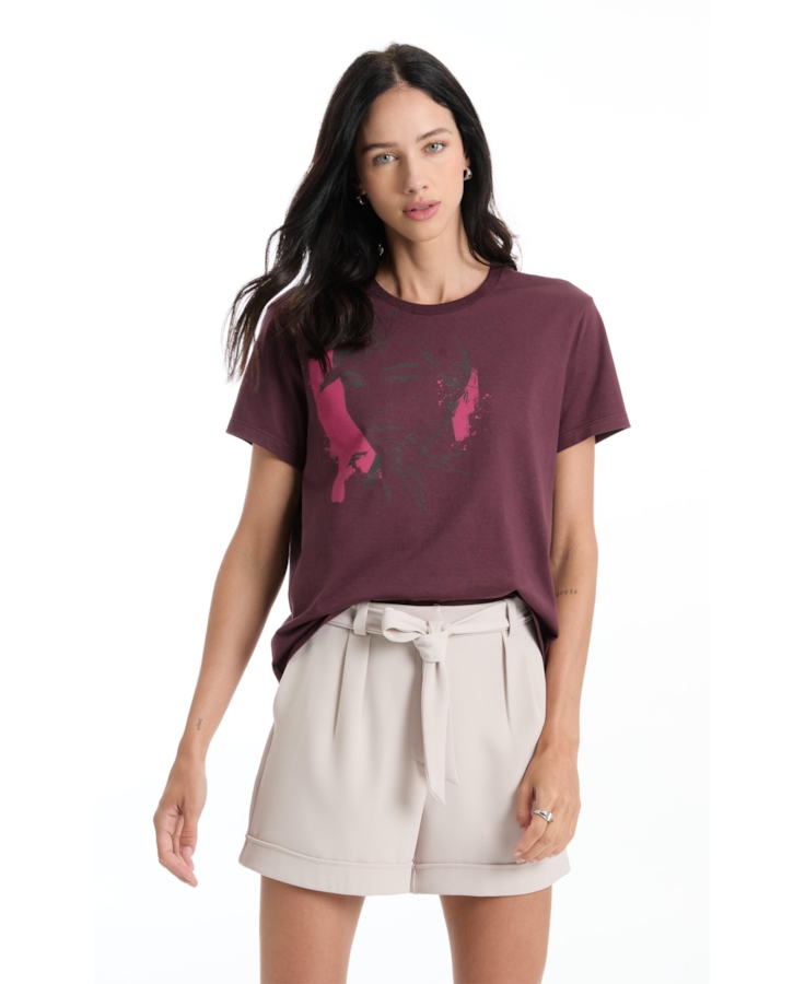 Blusa Gallery Sawings Profile Roxo