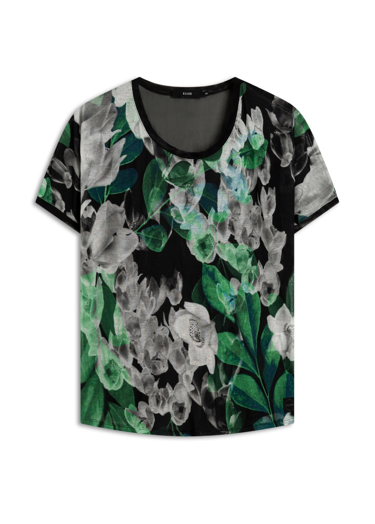 Blusa Garden Lace Verde Escuro