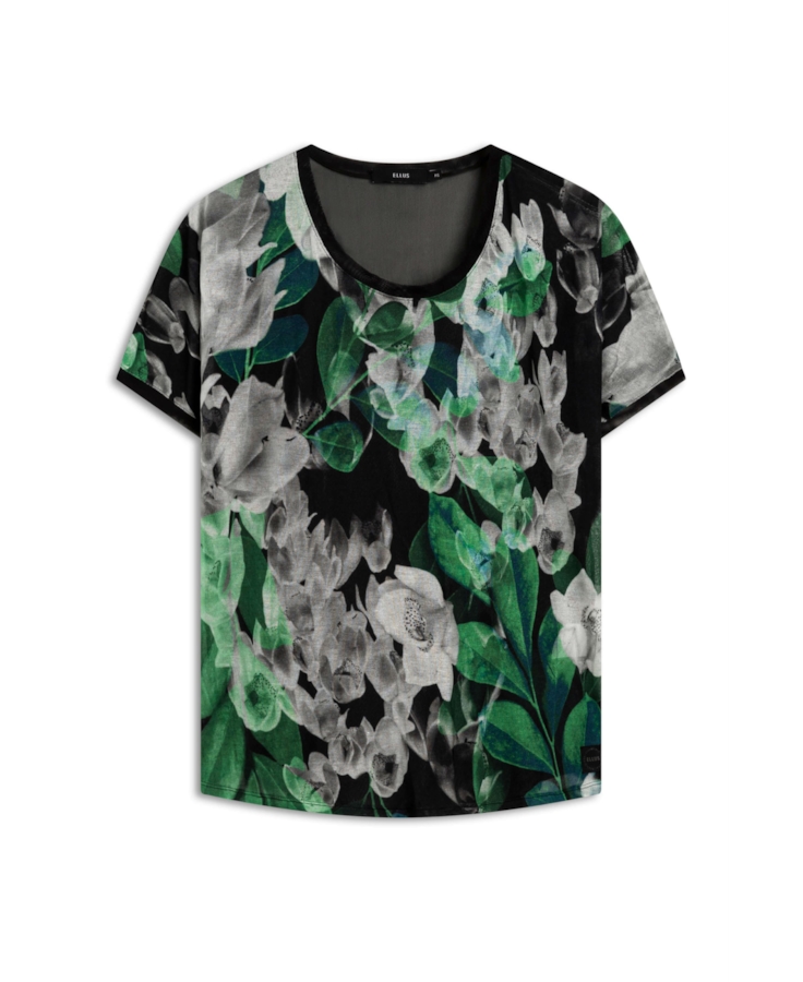Blusa Garden Lace Verde Escuro