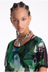 Blusa Garden Lace Verde Escuro