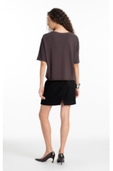 Blusa Gaze  Flame Rule Plumbo